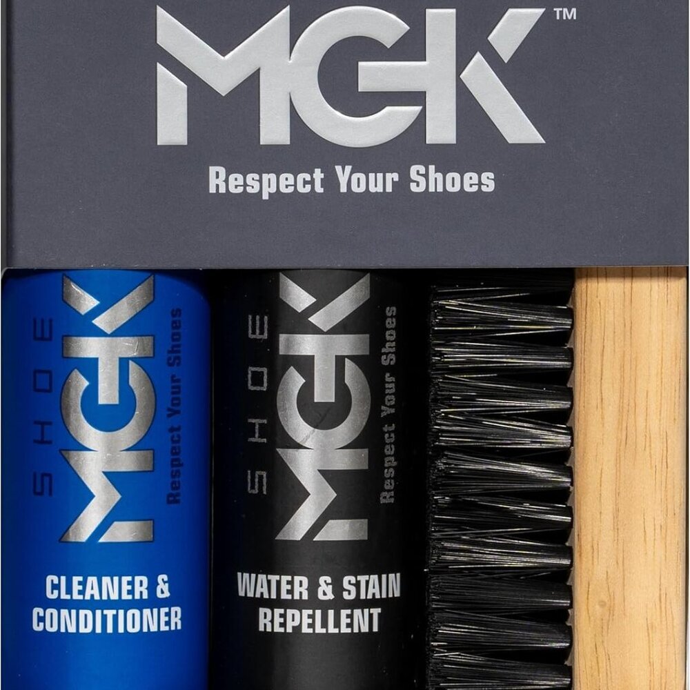 Clean & Protect Shoe Care Kit Shoe Cleaner & Conditioner, Water & Stain Repellen